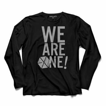 EXO WE ARE ONE LOGO 2 UZUN KOLLU TİŞÖRT