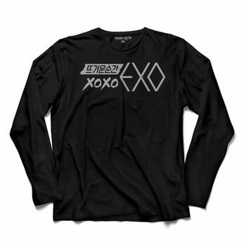 EXO XOXO LOVE LOGO YOU ARE MY UZUN KOLLU TİŞÖRT