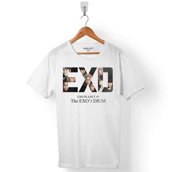 EXO'RDIUM EXORDIUM EXO PLANET LOGO ERKEK TİŞÖRT