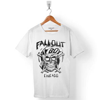 FALL OUT BOY LOGO CHICAGO ERKEK TİŞÖRT