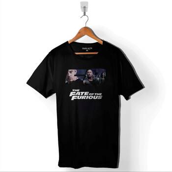 Fast And Furious 8 Hızlı Ve Öfkeli Vın Diesel Baskılı Tişört Unisex T-Shirt