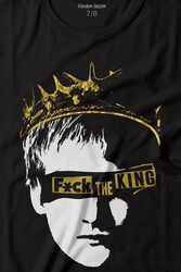 F*ck the king Game Of Thrones Kral Baskılı Tişört Çocuk T-shirt - Thumbnail