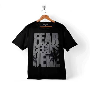 FEAR BEGINS HERE THE WALKING DEAD ÇOCUK TİŞÖRT