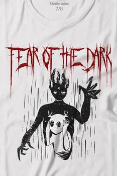 Fear Of The Dark Karanlık Dark Gothic Urban Street Wear Baskılı Tişört Çocuk T-shirt