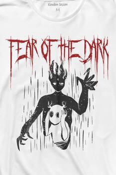 Fear Of The Dark Karanlık Dark Gothic Urban Street Wear Uzun Kollu Tişört Baskılı T-Shirt