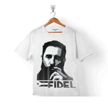 FIDEL CASTRO KÜBA DEVRİMCİ MARKSİST ÇOCUK TİŞÖRT