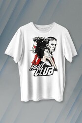 Fight Club Film Marla Tyler Durden Baskılı Tişört Unisex T-shirt - Thumbnail