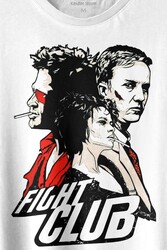 Fight Club Film Marla Tyler Durden Baskılı Tişört Unisex T-shirt - Thumbnail