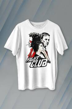 Fight Club Film Marla Tyler Durden Baskılı Tişört Unisex T-shirt