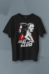 Fight Club Film Marla Tyler Durden Baskılı Tişört Unisex T-Shirt - Thumbnail