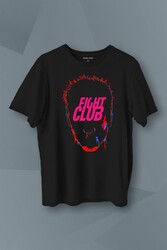 Fight Club Film Tyler Durden Baskılı Tişört Unisex T-Shirt - Thumbnail