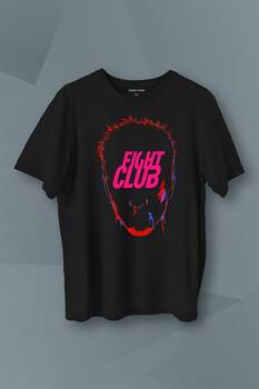 Fight Club Film Tyler Durden Baskılı Tişört Unisex T-Shirt