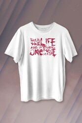 Fight Club This Is Your Life Tyler Durden Dövüş Kulübü Baskılı Tişört Unisex T-shirt - Thumbnail