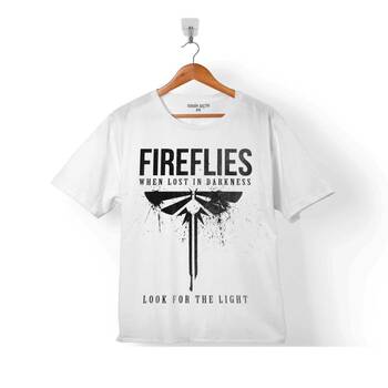 FIREFILES LOGO NAUGHTY DOG LOOK FOR THE LIGHT 4 ÇOCUK TİŞÖRT