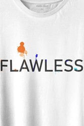 Flawless Finishing Touch Logo Baskılı Tişört Unisex T-shirt - Thumbnail