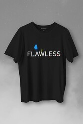 Flawless Finishing Touch Logo Baskılı Tişört Unisex T-Shirt - Thumbnail