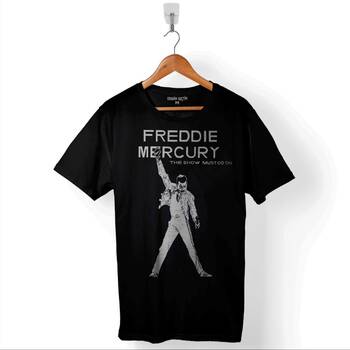 Freddie Mercury Eagle Rock Queen We Are The Champion Baskılı Tişört Unisex T-Shirt