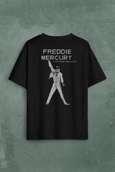 Freddie Mercury Eagle Rock Queen We Are The Champion Sırt Ön Baskılı Oversize Tişört Unisex T-Shirt - Thumbnail