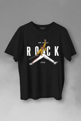 Freddie Mercury We Will Rock You Queen We Are The Champions Baskılı Tişört Unisex T-Shirt - Thumbnail