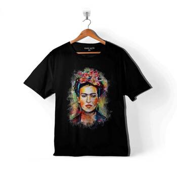 FRIDA KAHLO SİLÜET FEMİNİST GÜÇLÜ ÖZGÜR KADIN ÇOCUK TİŞÖRT