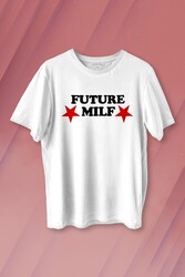 Future Milf Y2K Unisex T-shirt Kadın Tişört - Thumbnail