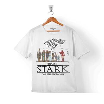 GAME OF THRONES HOUSE STARK WINTER IS COMING ÇOCUK TİŞÖRT