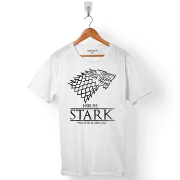 GAME OF THRONES HOUSE STARK WINTER IS COMING ERKEK TİŞÖRT