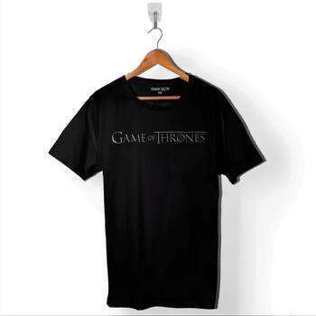 Game Of Thrones Logo Baskılı Tişört Unisex T-Shirt