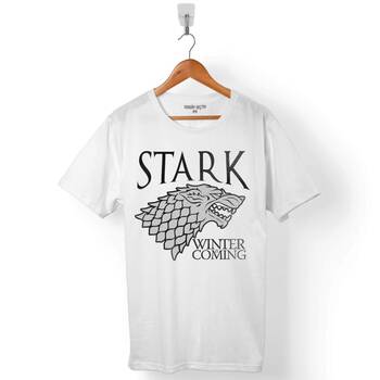 GAME OF THRONES STARK WINTER IS COMING ERKEK TİŞÖRT