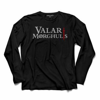 GAME OF THRONES VALAR MORGHULIS 2 UZUN KOLLU TİŞÖRT