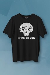 Game Or Die Midnight Club Oyun Dizi Film Baskılı Tişört Unisex T-shirt - Thumbnail