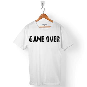 GAME OVER OYUN BİTTİ ERKEK TİŞÖRT