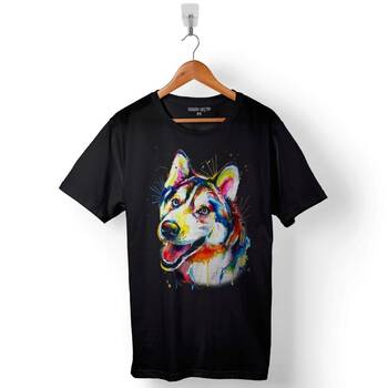 German Shepherd Alman Kurdu Çoban Köpeği Baskılı Tişört Unisex T-Shirt