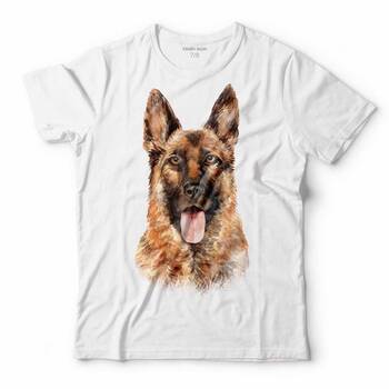 GERMAN SHEPHERD ALMAN KURDU POLICE DOG ÇOCUK TİŞÖRT