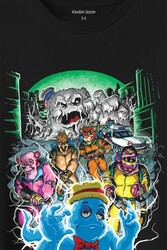 Ghostbusters Hayalet Avciları Cerealbusters Baskılı Tişört Unisex T-Shirt - Thumbnail