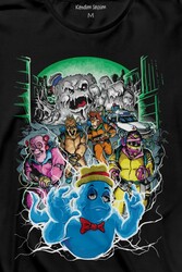 Ghostbusters Hayalet Avcıları Cerealbusters Uzun Kollu Tişört Baskılı T-Shirt - Thumbnail