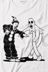 Ghostmane Music Dans Müzik Palyaço Hayalet Baskılı Tişört Çocuk T-shirt - Thumbnail