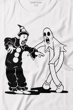 Ghostmane Music Dans Müzik Palyaço Hayalet Baskılı Tişört Çocuk T-shirt