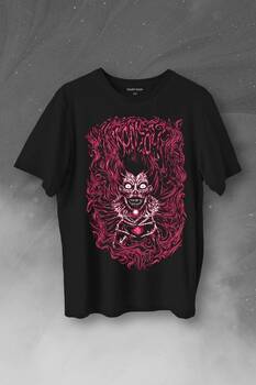 Girl Skull Kız Kadın Yaratık Vampir Baskılı Tişört Unisex T-Shirt