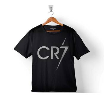 Goat Cristiano Ronaldo Altın Top Ballon D'Or Baskılı Tişört Çocuk T-shirt