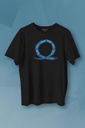 God of War Ragnarok Oyun Gamer Baskılı Tişört Unisex T-shirt - Thumbnail