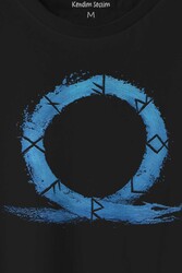 God of War Ragnarok Oyun Gamer Baskılı Tişört Unisex T-shirt - Thumbnail