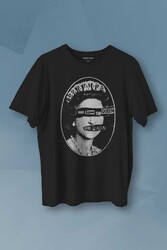 God Save The Queen Sex Pistols Elizabeth Baskılı Tişört Unisex T-shirt - Thumbnail