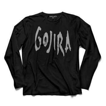 GOJIRA PROGRESIF METAL LOGO METALLICA 3 UZUN KOLLU TİŞÖRT