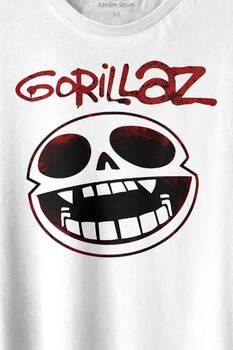 Gorillaz Rock Music Müzik Baskılı Tişört Unisex T-shirt