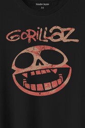 Gorillaz Rock Music Müzik Baskılı Tişört Unisex T-Shirt - Thumbnail