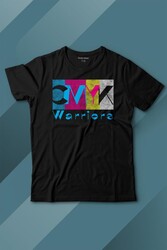 Grafiker Cmyk Savaşçısı Warrior Tasarımcı Baskılı Tişört Çocuk T-shirt - Thumbnail