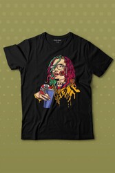 Gucci Gang Amerika Rap Hip Hop Baskılı Tişört Çocuk T-shirt - Thumbnail