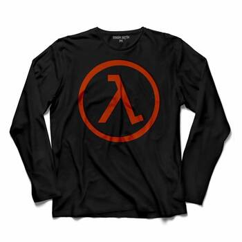 HALF LIFE HALF-LIFE COUNTER STRIKE LOGO UZUN KOLLU TİŞÖRT