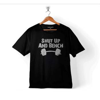 HALTER SHUT UP AND BENCH GYM BODYBUILDING ÇOCUK TİŞÖRT